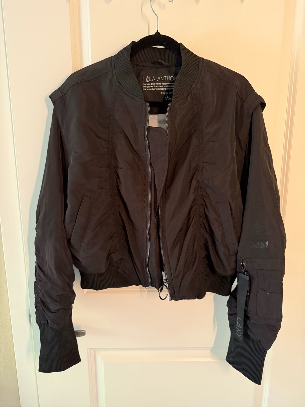 Black Bomber Jacket